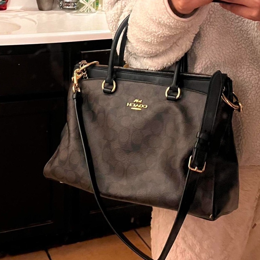 Coach Black and Brown Women's Bag